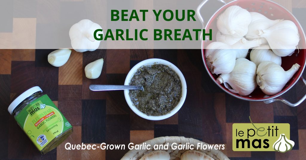 beat your garlic breath