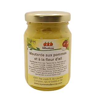Le Petit Mas Apple garlic scape mustard / Le Petit Mas