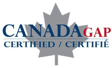 Canada GAP certifié
